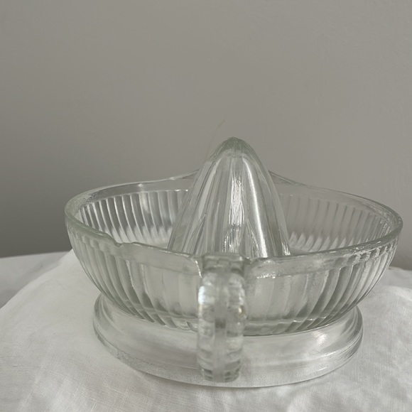 Antique Glass Juicer - Picture 2 of 5